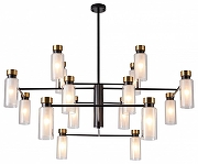 Люстра на штанге Favourite Slank 4482-16P цвет латунь, черный-1