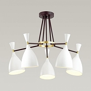 Люстра на штанге Lumion Oliver 4494/5C цвет золото, черный-1