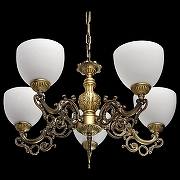 Люстра MW-Light Ариадна 22 450016805 цвет бронза античная-2