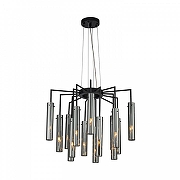 Люстра Favourite Orgel 4501-15P цвет плафона/подвески Светло-серый, цвет арматуры Черный-1