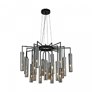 Люстра Favourite Orgel 4501-21P цвет плафона/подвески Светло-серый, цвет арматуры Черный-1