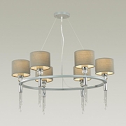 Люстра Lumion Santiago 4515/6 цвет плафона/подвески Серый, цвет арматуры Серый, Хром-3