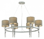 Люстра Lumion Santiago 4515/6 цвет плафона/подвески Серый, цвет арматуры Серый, Хром-4