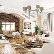 Люстра Lumion Santiago 4515/6 цвет плафона/подвески Серый, цвет арматуры Серый, Хром-5