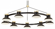Люстра Favourite Tatti 4516-9P цвет плафона/подвески Черный, цвет арматуры Черный