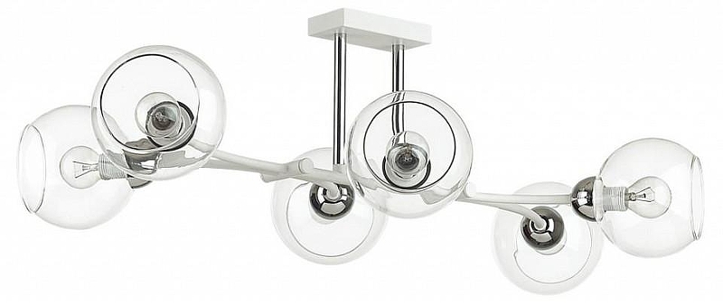Люстра на штанге Lumion Alana 4517/6C цвет белый