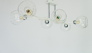 Люстра на штанге Lumion Alana 4517/6C цвет белый-9