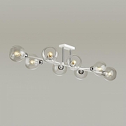 Люстра на штанге Lumion Alana 4517/8C цвет белый-1