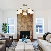 Люстра на штанге Lumion Wilma 4535/5C цвет золотой-2