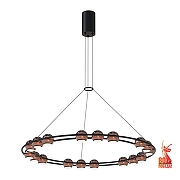 Люстра Favourite Sturm 4561-18P цвет черный