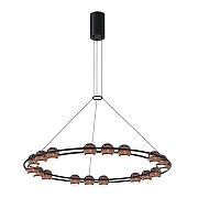 Люстра Favourite Sturm 4561-18P цвет черный-1