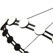 Люстра F-promo Moti 4601-8P цвет плафона/подвески Белый, цвет арматуры Черный-3