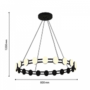 Люстра F-promo Moti 4601-8P цвет плафона/подвески Белый, цвет арматуры Черный-5