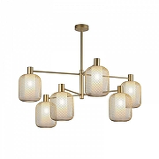 Люстра на штанге F-promo Tokri 4603-6C цвет плафона/подвески Золото, цвет арматуры Золото-1