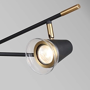 Люстра на штанге F-promo Trandy 4618-3C цвет плафона/подвески Прозрачный, Хром, цвет арматуры Черный-2