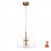 Люстра F-promo Barfila 4619-3P цвет плафона/подвески Белый, цвет арматуры Латунь