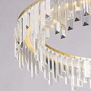 Люстра De City Арман 23 462011201 цвет плафона/подвески Прозрачный, цвет арматуры Золото-7