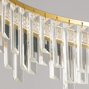 Люстра De City Арман 23 462011201 цвет плафона/подвески Прозрачный, цвет арматуры Золото-8