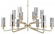 Люстра F-promo Shandar 4620-12P цвет плафона/подвески Серый, цвет арматуры Бронза