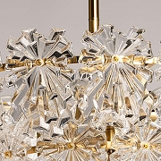 Люстра на штанге De City Бриз 464019808 цвет плафона/подвески Прозрачный, цвет арматуры Медь-4