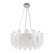 Люстра Arte Milano AM-4653 4653.D550.H240.E14.6 Ni цвет плафона/подвески Белый, цвет арматуры Никель-1