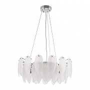 Люстра Arte Milano AM-4653 4653.D550.H240.E14.6 Ni цвет плафона/подвески Белый, цвет арматуры Никель-2