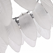 Люстра Arte Milano AM-4653 4653.D550.H240.E14.6 Ni цвет плафона/подвески Белый, цвет арматуры Никель-4