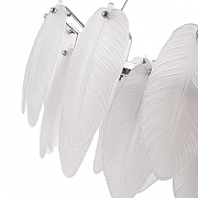 Люстра Arte Milano AM-4653 4653.D550.H240.E14.6 Ni цвет плафона/подвески Белый, цвет арматуры Никель-8