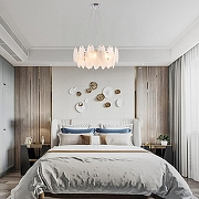 Люстра Arte Milano AM-4653 4653.D550.H240.E14.6 Ni цвет плафона/подвески Белый, цвет арматуры Никель-10