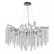 Люстра MW-Light Лайма 11 467013510 цвет плафона/подвески Прозрачный, цвет арматуры Хром-1