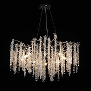 Люстра MW-Light Лайма 11 467013510 цвет плафона/подвески Прозрачный, цвет арматуры Хром-2