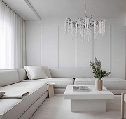 Люстра MW-Light Лайма 11 467013510 цвет плафона/подвески Прозрачный, цвет арматуры Хром-12