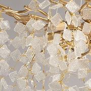 Люстра De City Лайма 15 467014606 цвет плафона/подвески Прозрачный, цвет арматуры Золото-2