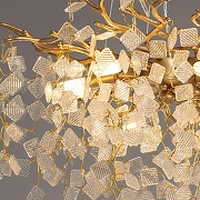 Люстра De City Лайма 15 467014606 цвет плафона/подвески Прозрачный, цвет арматуры Золото-3