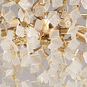 Люстра De City Лайма 15 467014606 цвет плафона/подвески Прозрачный, цвет арматуры Золото-8