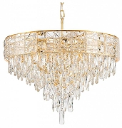 Люстра Favourite Elysium 4720-12P цвет плафона/подвески Прозрачный, цвет арматуры Золото