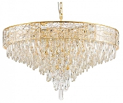 Люстра Favourite Elysium 4720-18P цвет плафона/подвески Прозрачный, цвет арматуры Золото