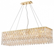Люстра Favourite Robby 4722-10P цвет плафона/подвески Прозрачный, цвет арматуры Золото-2