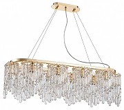 Люстра Favourite Diadem 4724-10P цвет плафона/подвески Прозрачный, цвет арматуры Золото-1