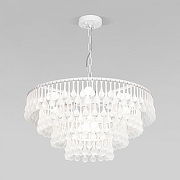 Люстра Bogate's Gutta 476/8 цвет плафона/подвески Прозрачный, цвет арматуры Белый-1