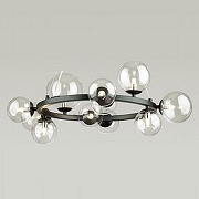 Люстра Odeon Light Tov1 4818/11 цвет плафона/подвески Прозрачный, цвет арматуры Черный-2