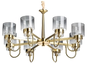 Люстра MW-Light Элла 18 483015108 цвет медь