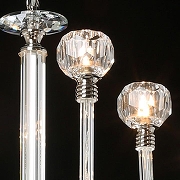 Люстра MW-Light Элла 483015308 цвет плафона/подвески Прозрачный, цвет арматуры Хром-4