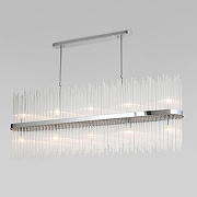 Люстра на штанге Bogate's Allure 485/10 цвет плафона/подвески Прозрачный, цвет арматуры Хром