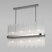 Люстра на штанге Bogate's Allure 485/8 цвет плафона/подвески Прозрачный, цвет арматуры Хром