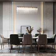 Люстра на штанге Bogate's Allure 488/10 цвет плафона/подвески Прозрачный, цвет арматуры Латунь-1