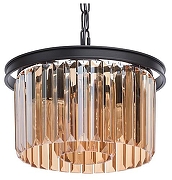 Люстра MW-Light Гослар 15 498015203 цвет плафона/подвески Бежевый, цвет арматуры Черный