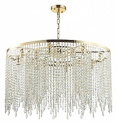 Люстра Odeon Light Chokka 5028/12 цвет плафона/подвески Прозрачный, цвет арматуры Золото-2