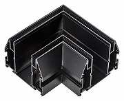 Соединитель угловой L-образный для треков встраиваемых Lightstar Teta 505207 цвет арматуры Черный