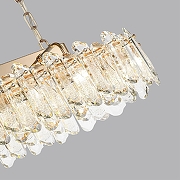 Люстра Odeon Light Bullon 5069/12 цвет плафона/подвески Прозрачный, цвет арматуры Золото-4